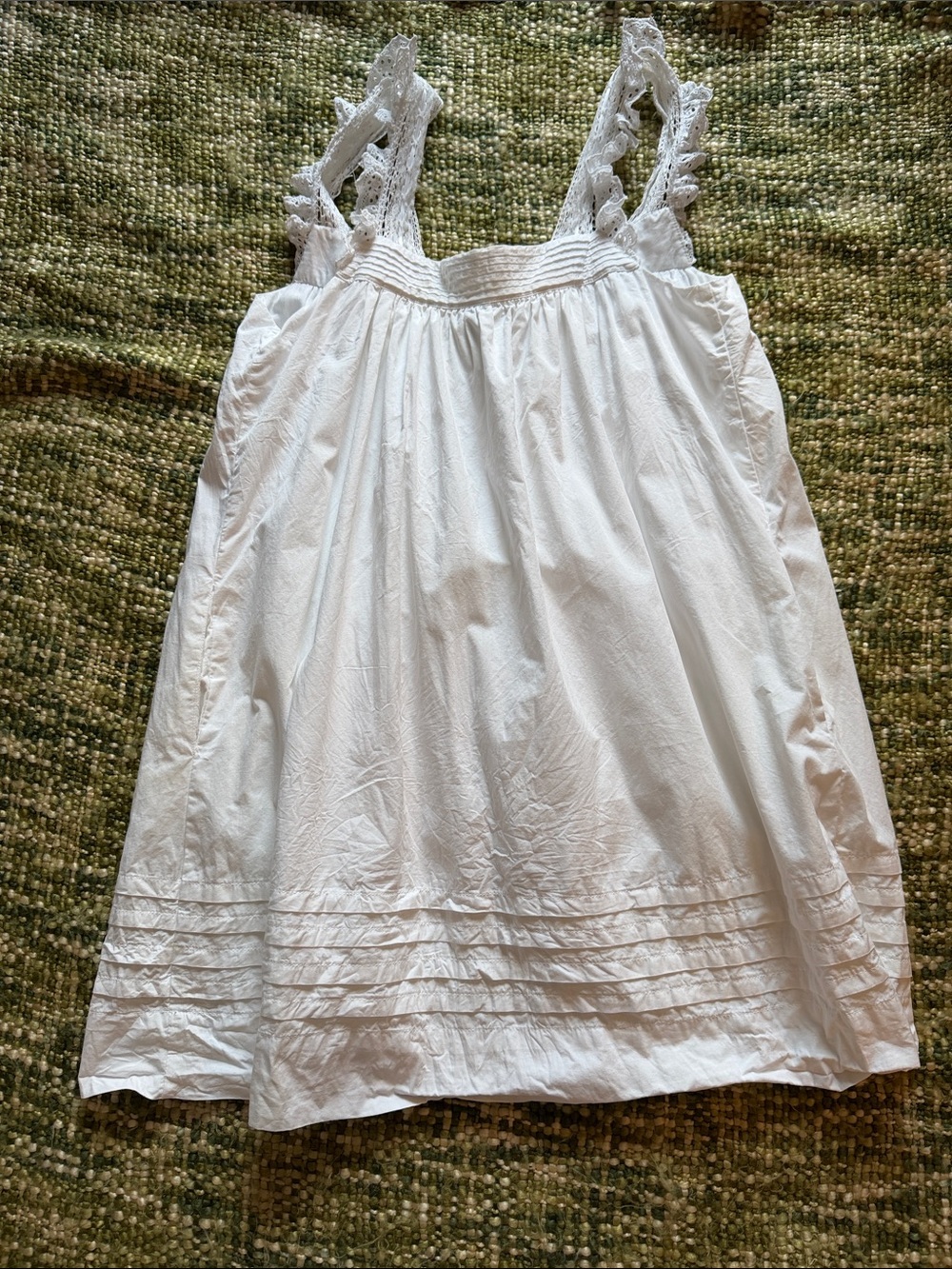 Sold/ not available NEW By Anthropologie Sleeveless Poplin Mini Dress SIZE S - Picture 5 of 8